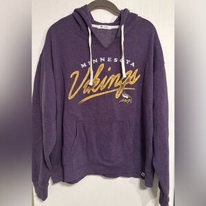 ‘47 Minnesota Vikings Hoodie Purple XL NFL Sweatshirt